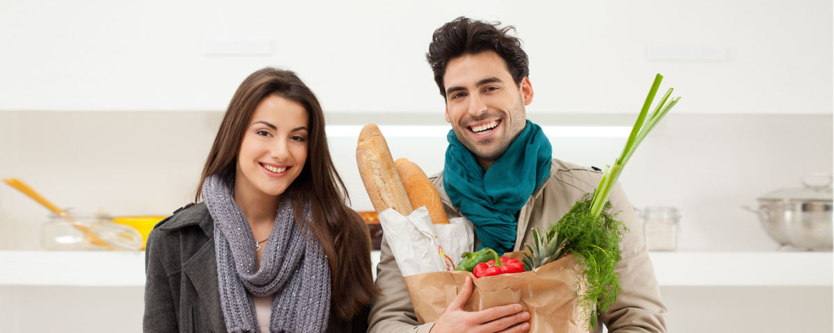 Couple in Kitchen